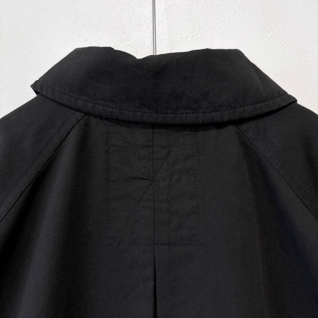 美品 フリークスストア ポンチョトレンチコート ロング丈 ビッグシルエット 黒