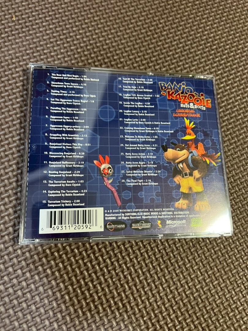 バンジョーとカズーイ NUTS & BOLTS オリジナルサウンドトラック