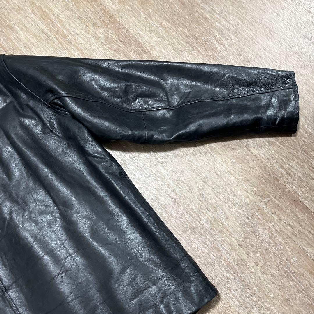 OLD GAP レザージャケット　スタンドカラー　XL