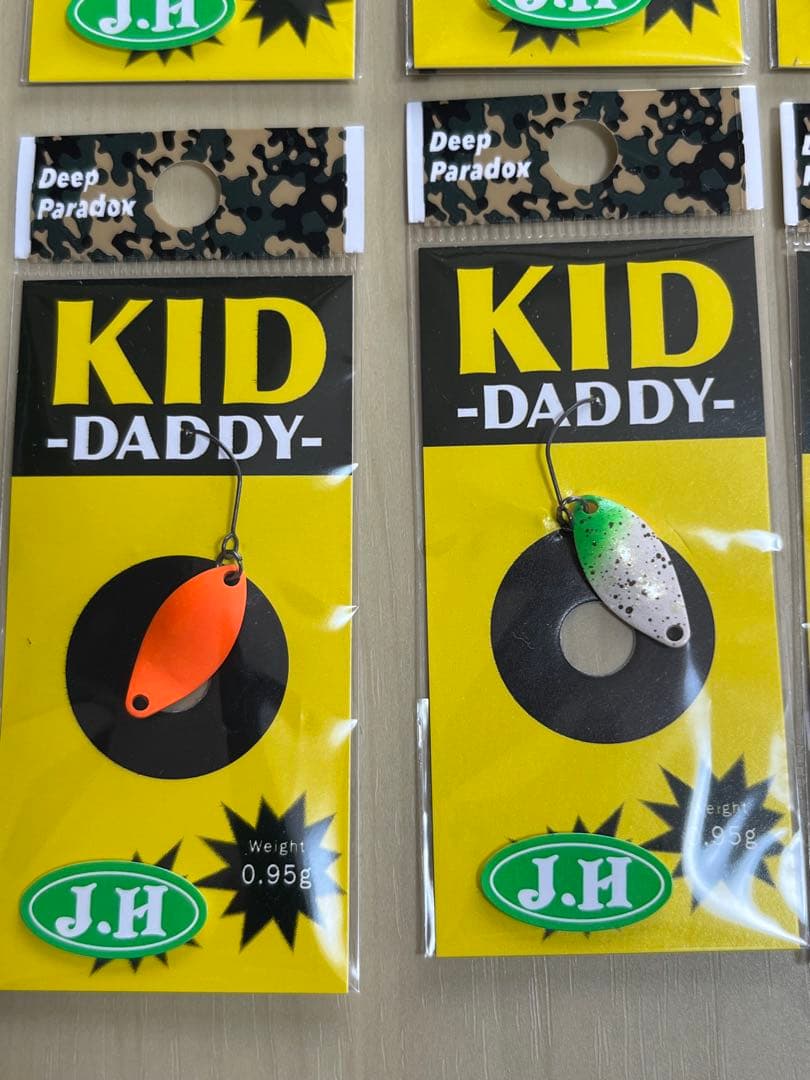 ディープパラドックス キッドダディ0.95g 城峰釣具店オリカラ10色セット