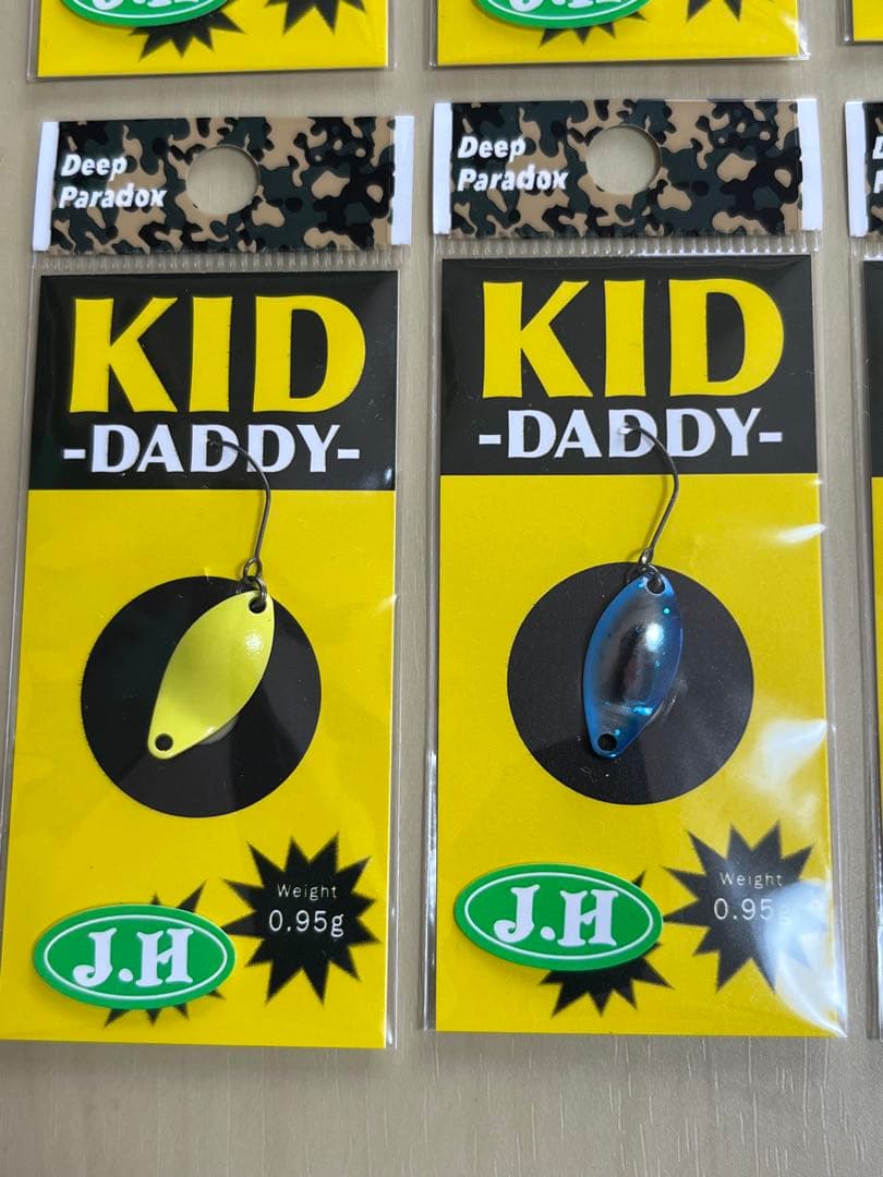 ディープパラドックス キッドダディ0.95g 城峰釣具店オリカラ10色セット