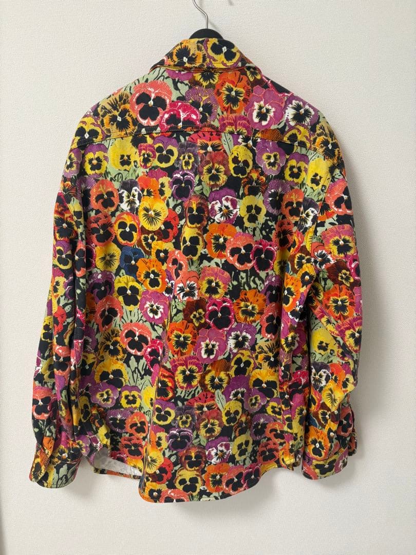 LOEWE パンジー柄 コラボ デニムジャケット 46