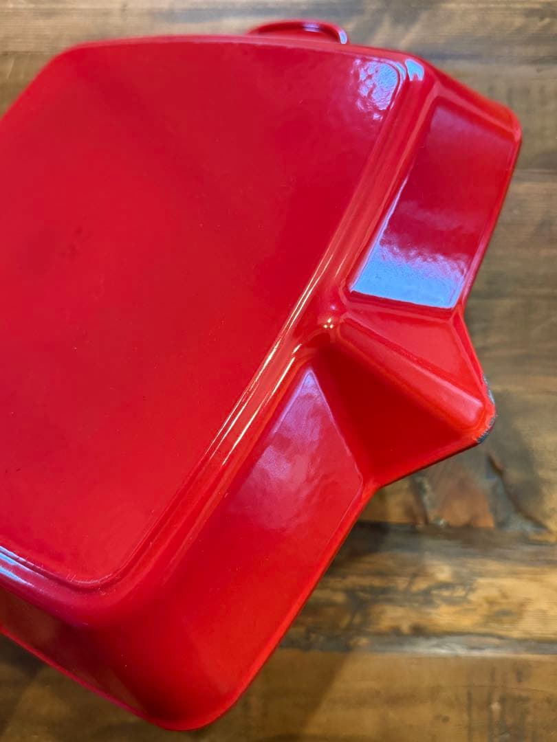 STAUB ストウブ アメリカンスクエアグリル 26cm グリルパン チェリー