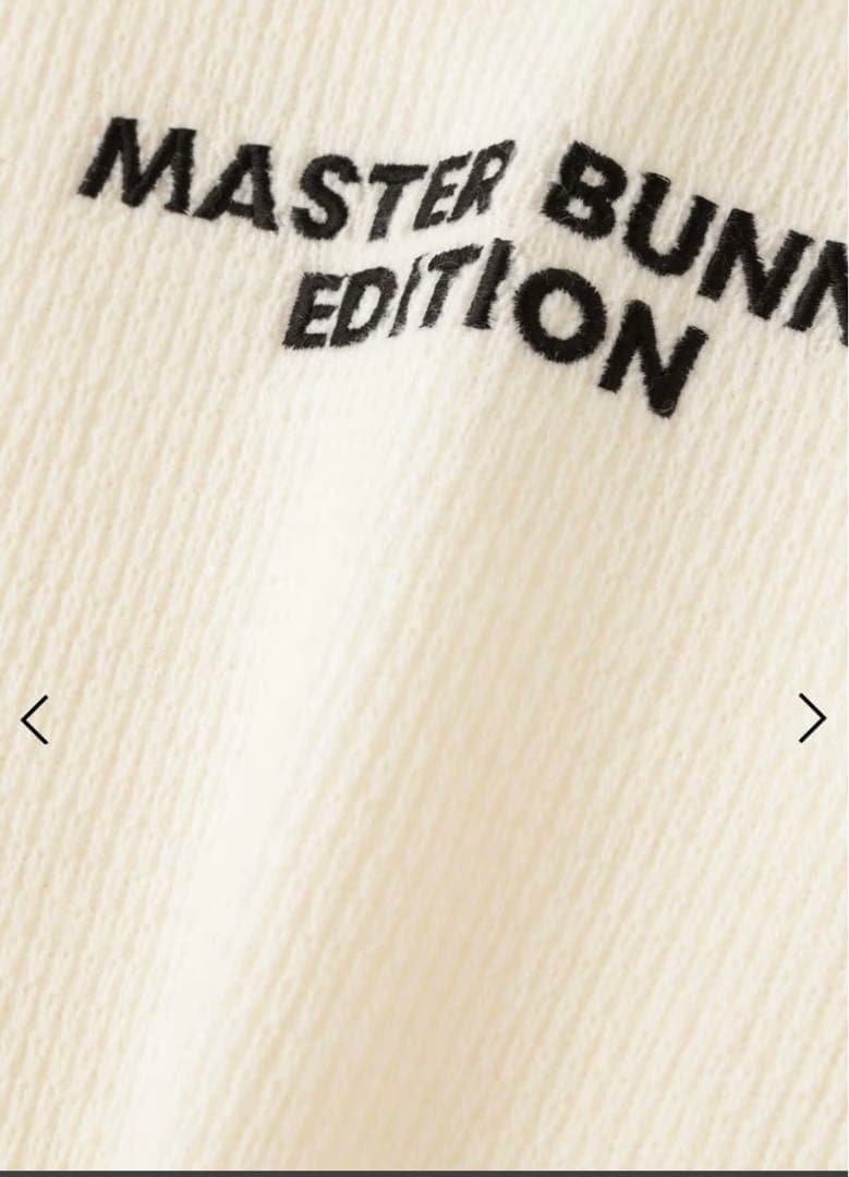 マスターバニーカシミヤモックネックニット