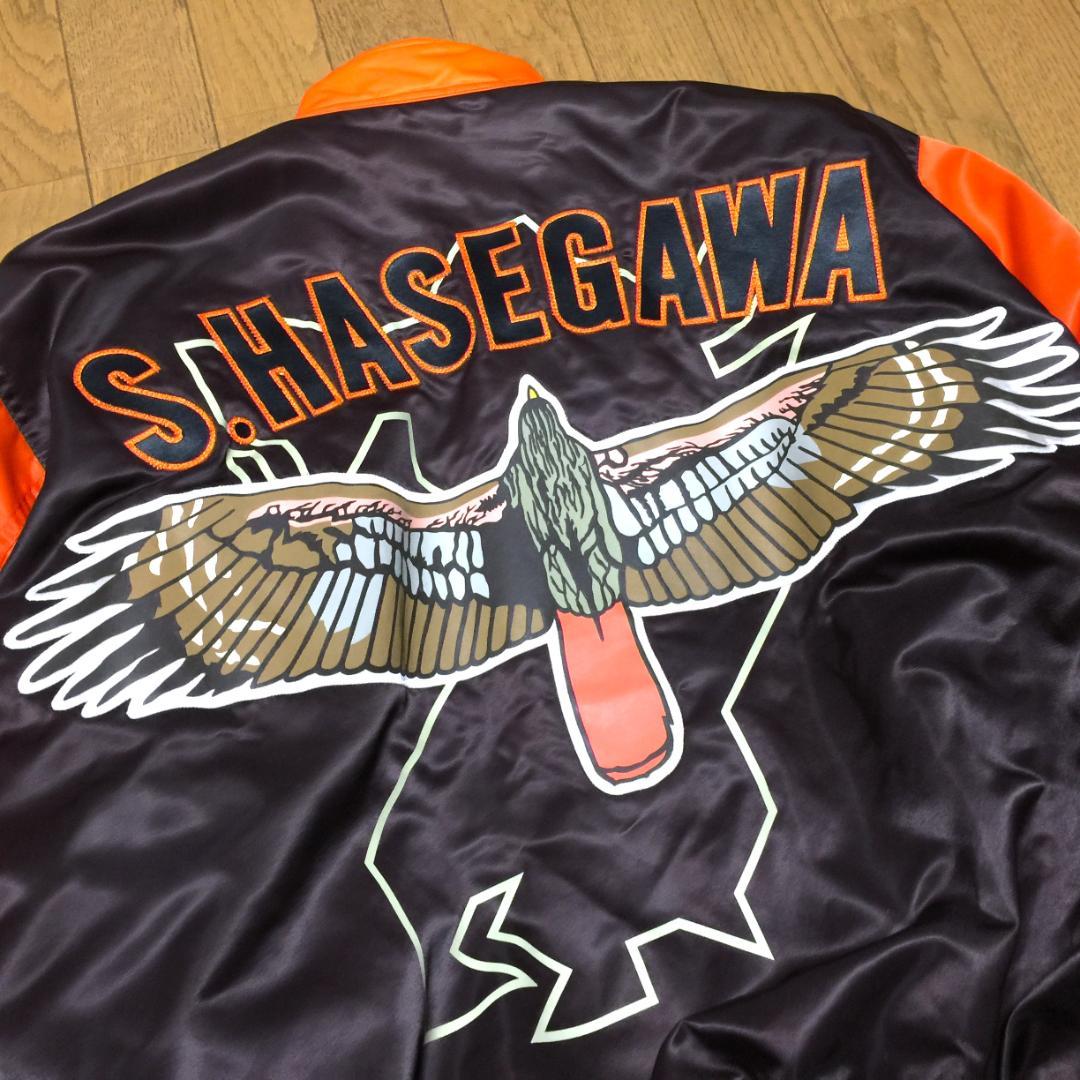 希少 福岡ダイエーホークス ローリングス 三宅一生 鷹ジャン スタジャン L