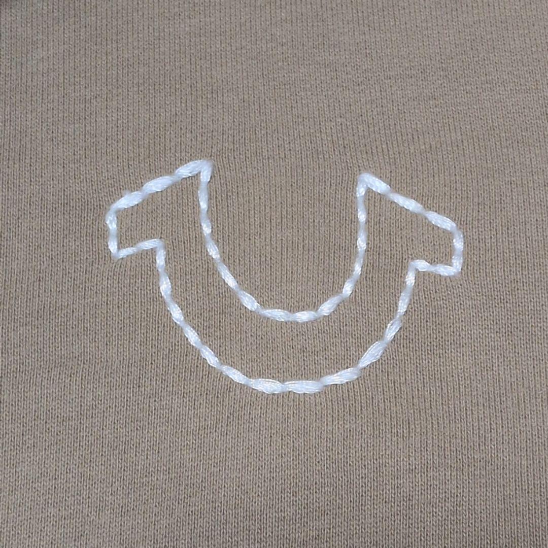 トゥルーレリジョン ジップパーカー USA製 S ロゴ Y2K　アメリカ製