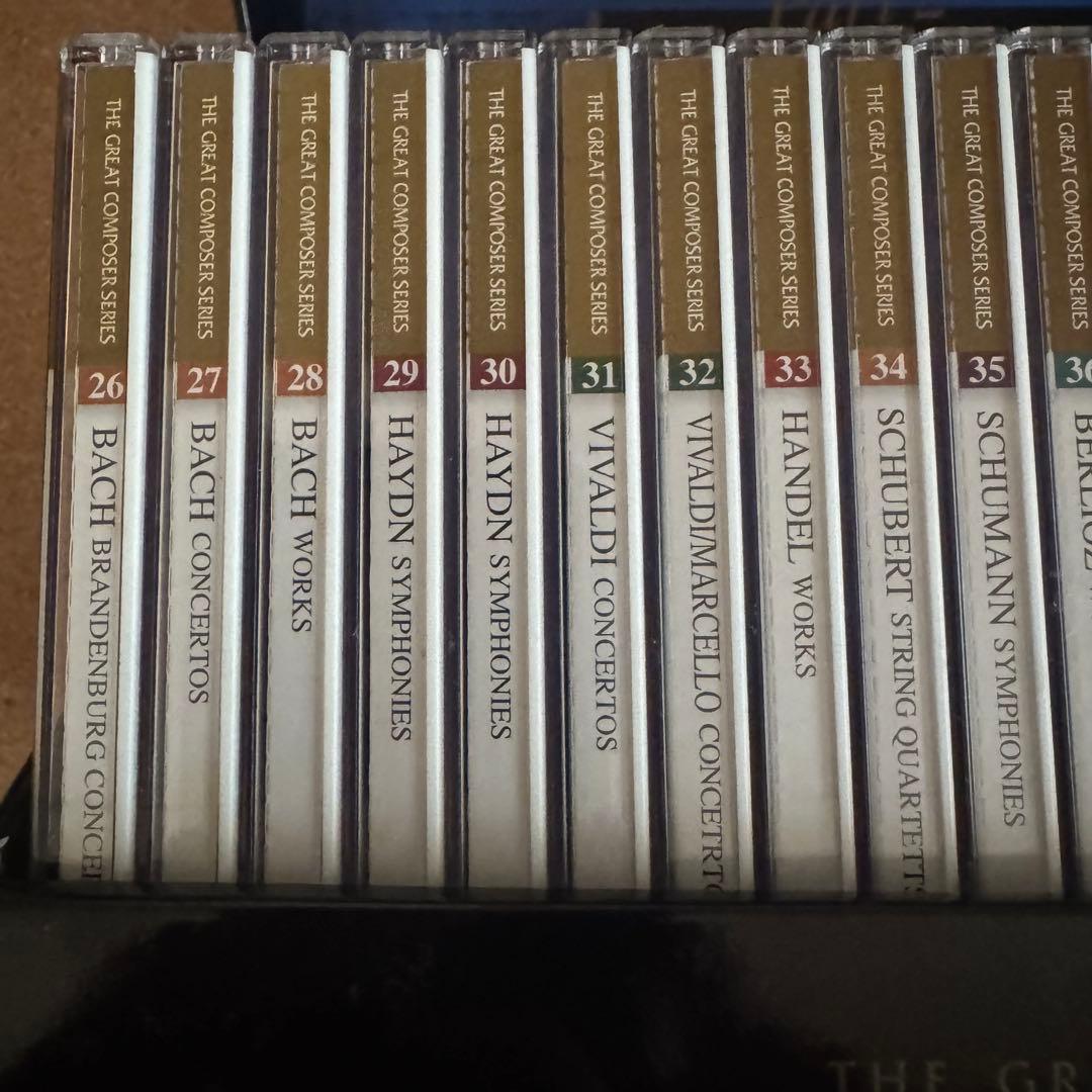 クラシックCD50枚組 グレート・コンポーザーシリーズ Part1＆2 全巻揃
