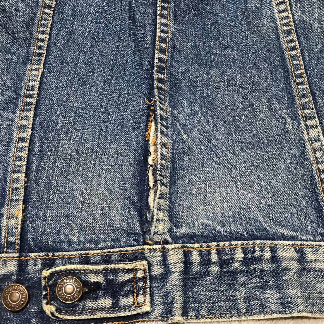 60s リーバイス70505 4th ビンテージデニムジャケット　BIGE