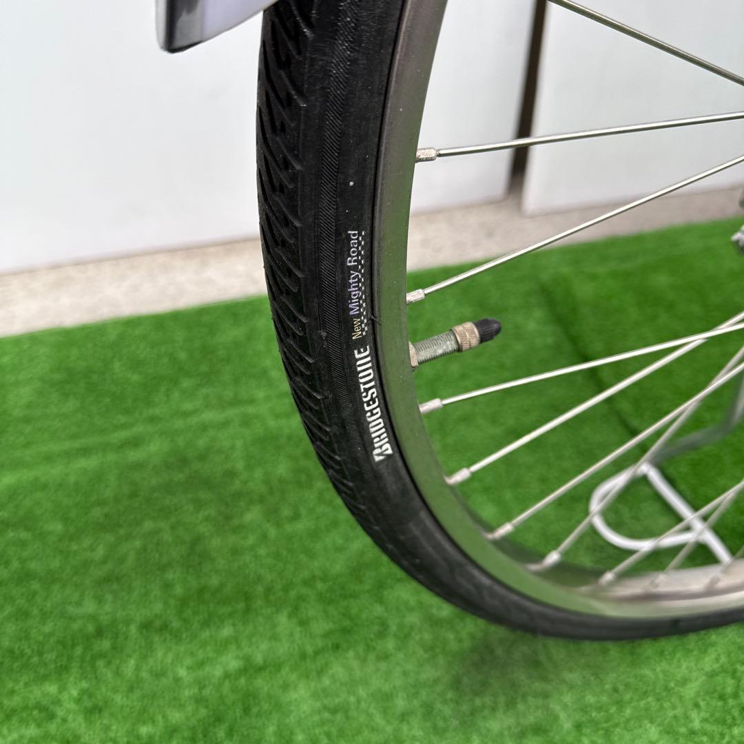 ブリヂストン電動アシスト自転車26インチ 8.9Ah 紫