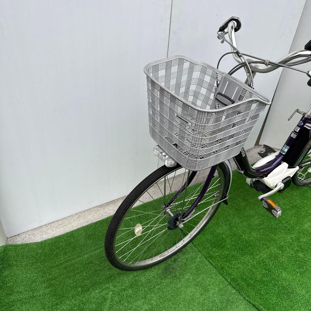 ブリヂストン電動アシスト自転車26インチ 8.9Ah 紫