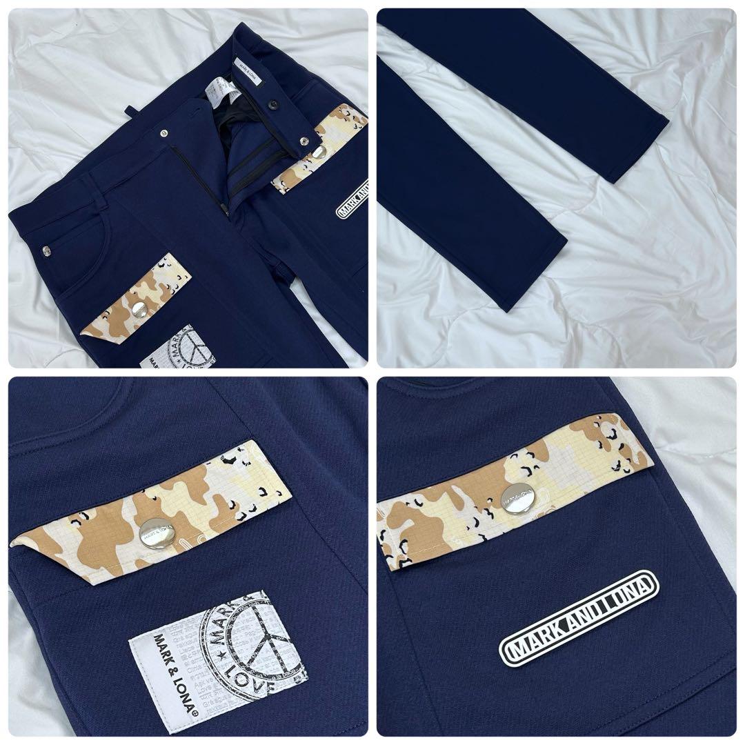 近年 美品 MARK&LONA Kane Twill-Jersey Pants