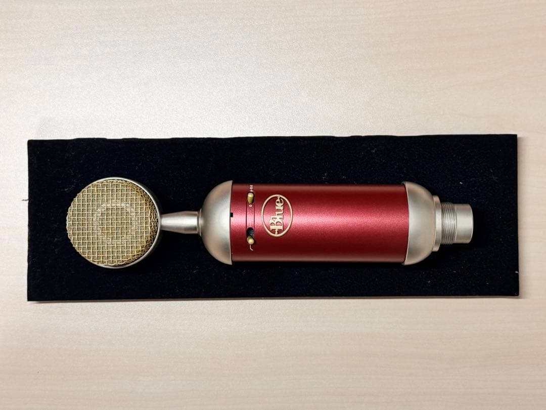 Blue Spark SL コンデンサーマイク+ポップガード
