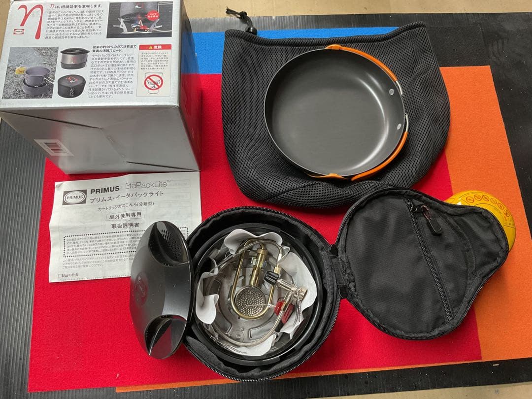 PRIMUS Eta PackLite希少動作良好美品&JETBOILフライパン