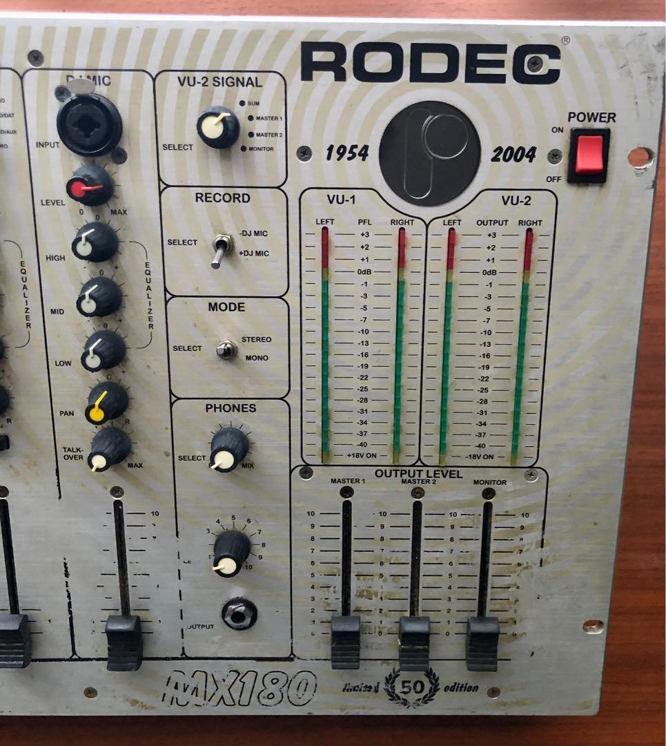 サイトウRodec MX180 Lmited Edition レアミキサー