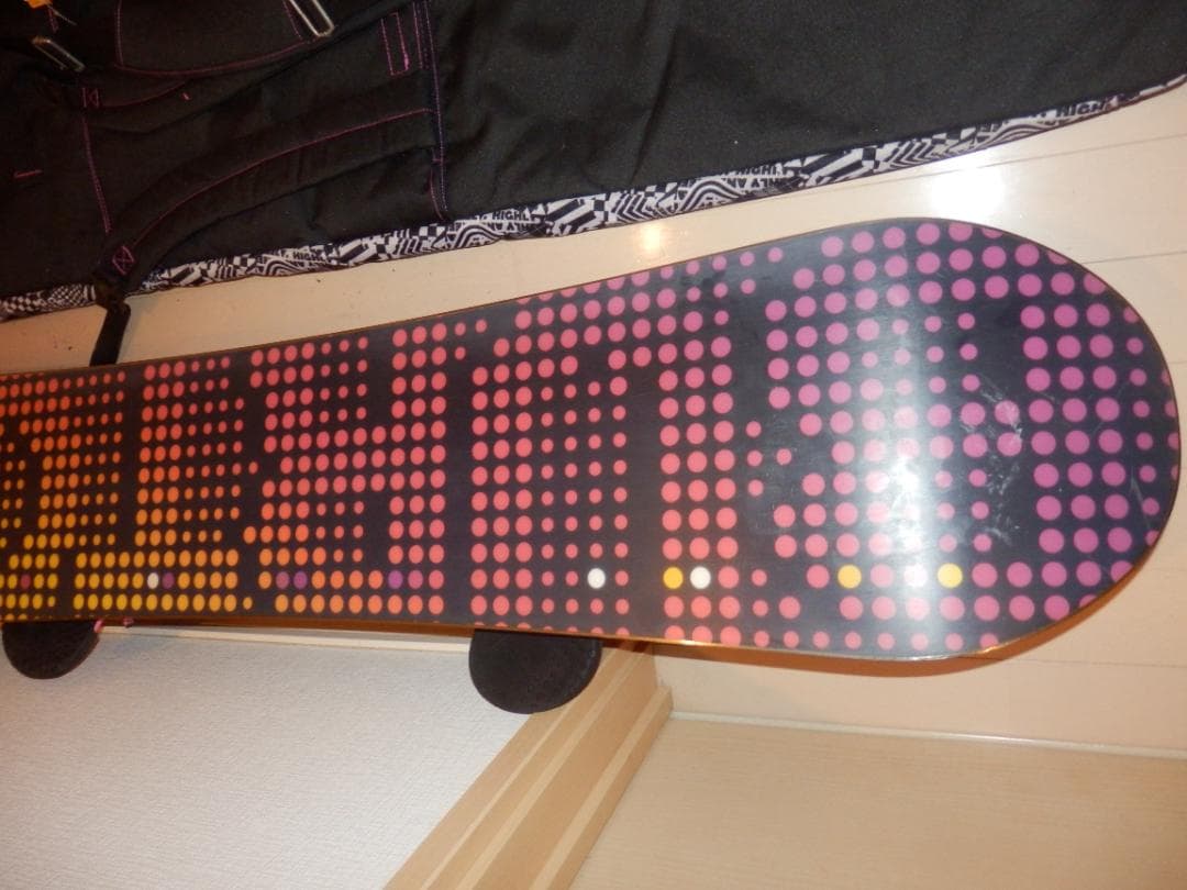 バートン 初心者スノーボード３点セット 141㎝ オールインバック付