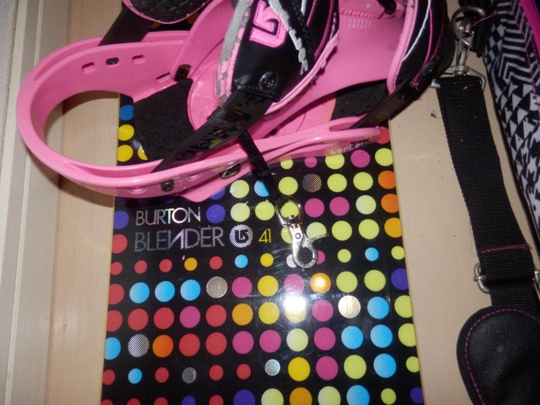 バートン 初心者スノーボード３点セット 141㎝ オールインバック付