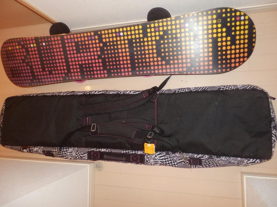 バートン 初心者スノーボード３点セット 141㎝ オールインバック付