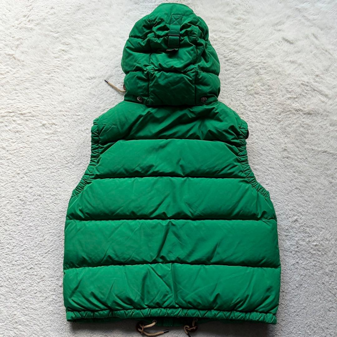 【極美品】ポロラルフローレン ボリュームダウンベスト フード付 グリーン 現行品
