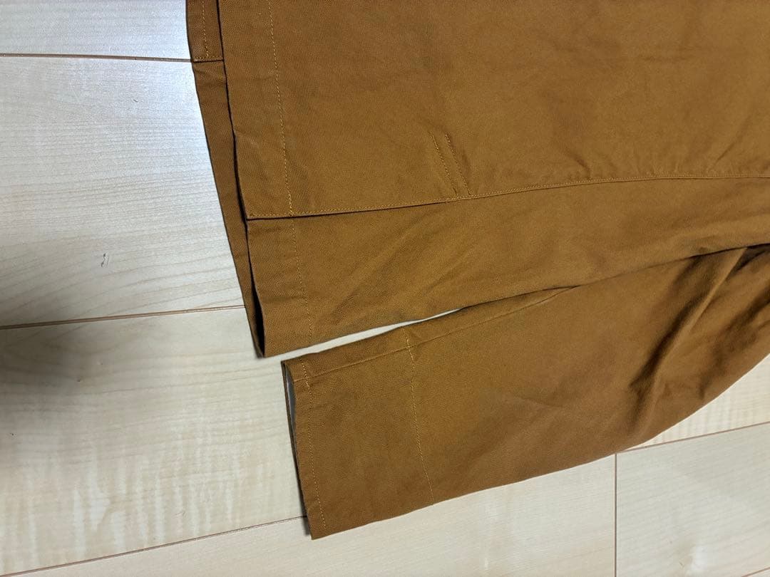 DANTONダントン丸襟コットンカバーオールマスタード38ジャケット