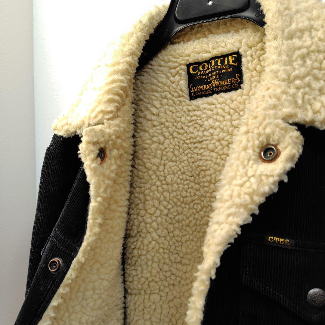 クーティー cootie ボアランチジャケット