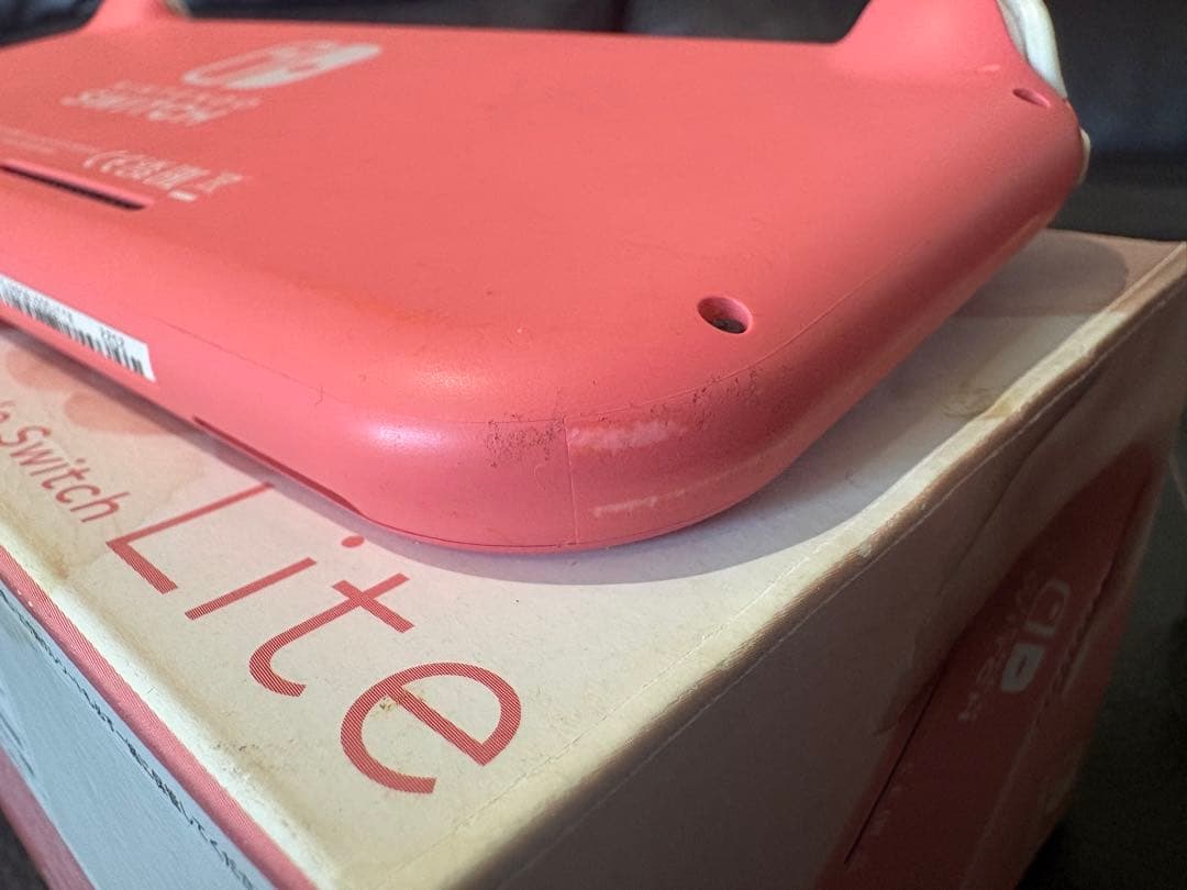 Nintendo Switch Lite コーラル ピンク ジャンク品