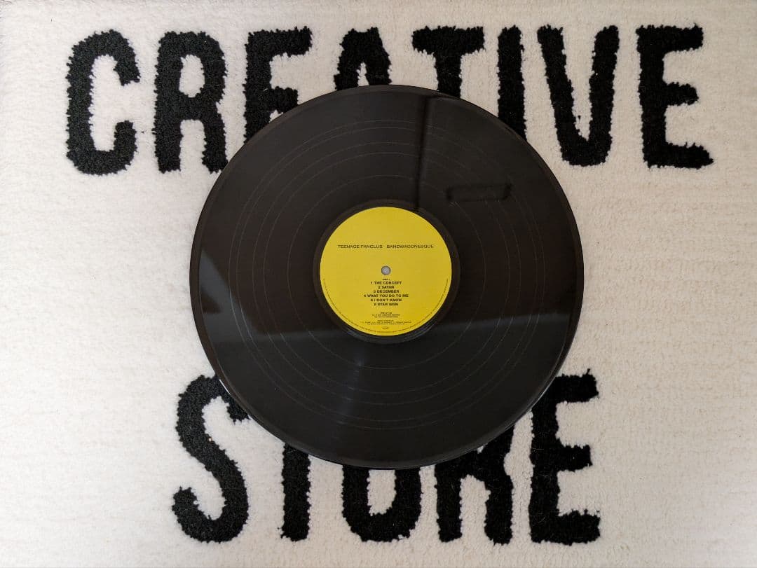 TEENAGE FANCLUB「BANDWAGONESQUE」LP レコード