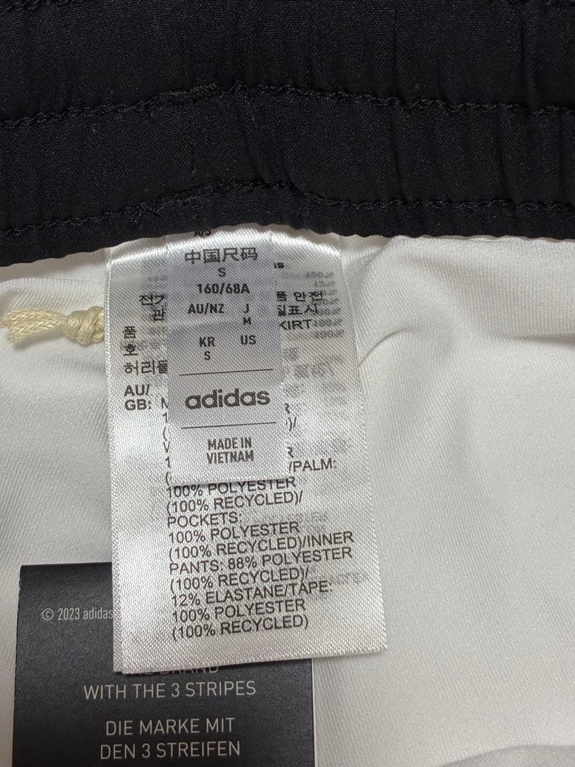 M アディダスゴルフ 上下set 背面ビッグロゴ フーディ＆ サイドロゴスカート