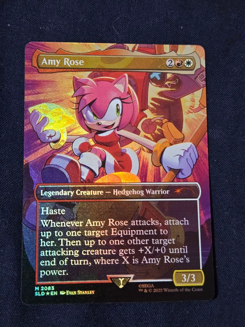 ハ*ジ様 MTG Secret Lair SONIC 英語版　シークレットレイヤ