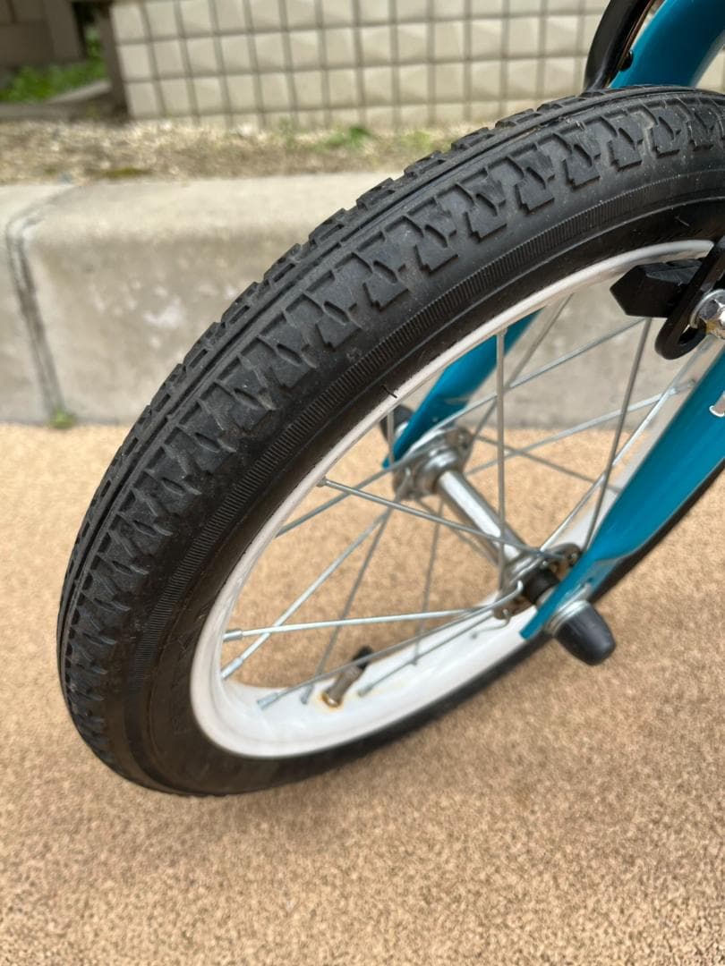 ★美品★Peopie　ケッターサイクル　キッズ自転車　ブルー　２歳～　14インチ