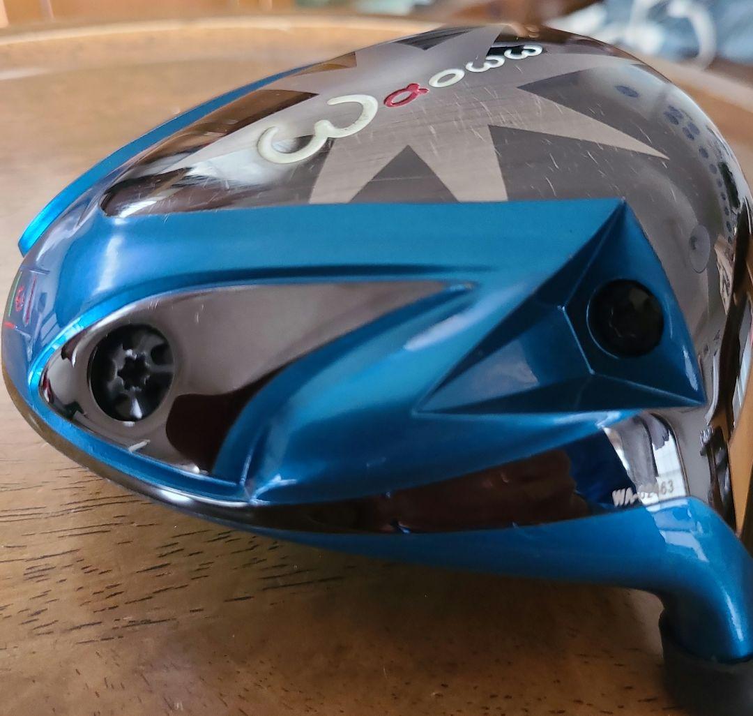 ワオ　RV-555タイプ　ブルー　ドライバーヘッド　12度