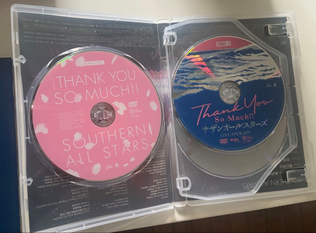 サザンオールスターズ LIVETOURTHANKYOUSO MUCH【3DVD】