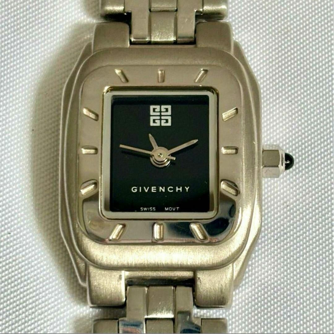 GIVENCHY スクエア レディース 腕時計 ドレス【新品電池】