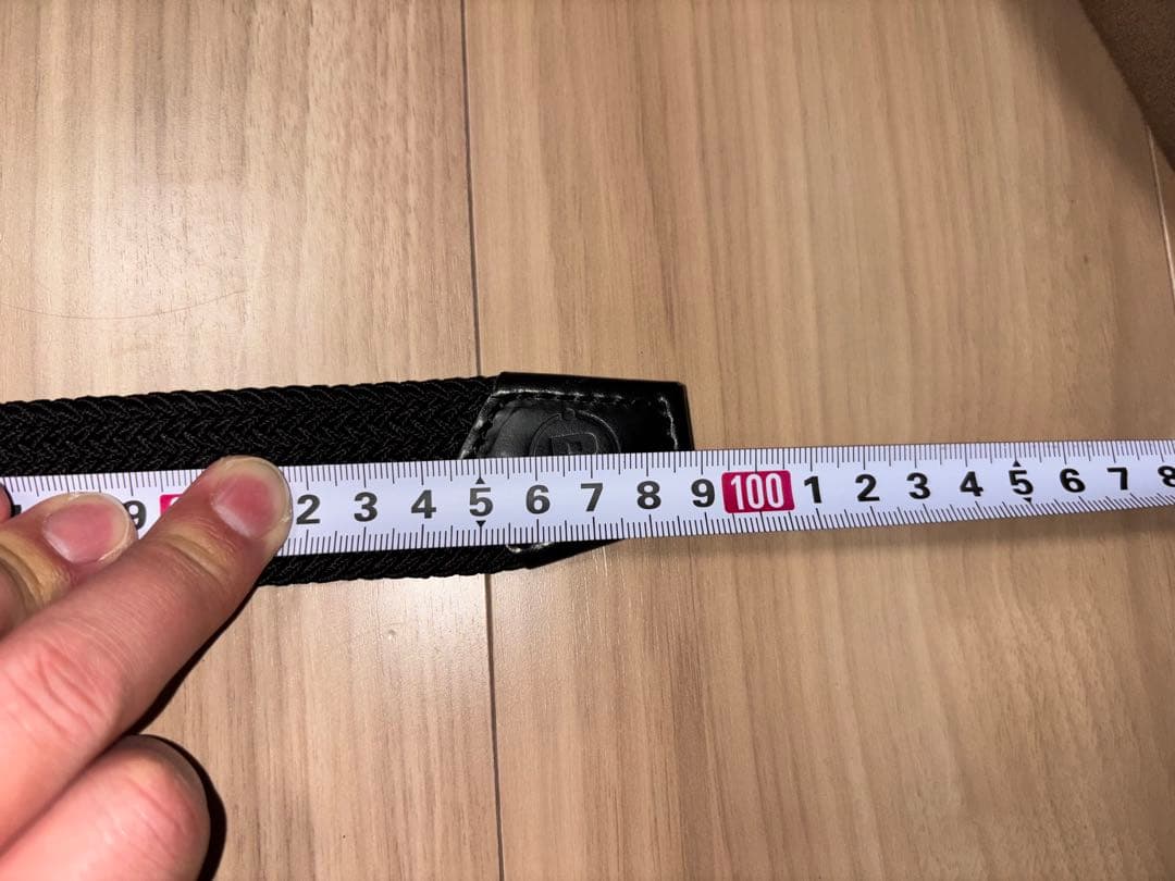 BRIEFING GOLF メッシュベルト BLACK