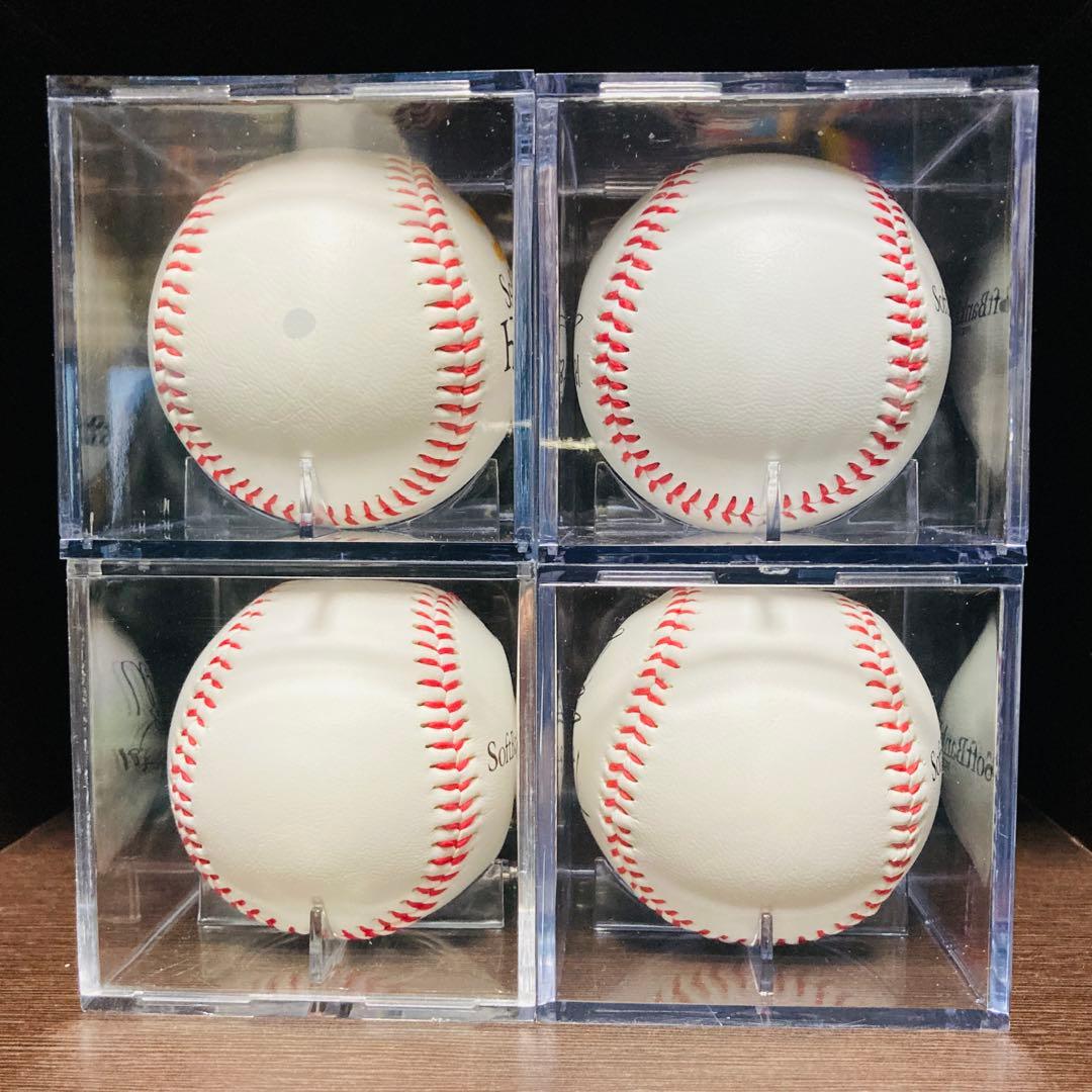 SoftBank HAWKS ソフトバンクホークス 歴代監督サインボール 4個