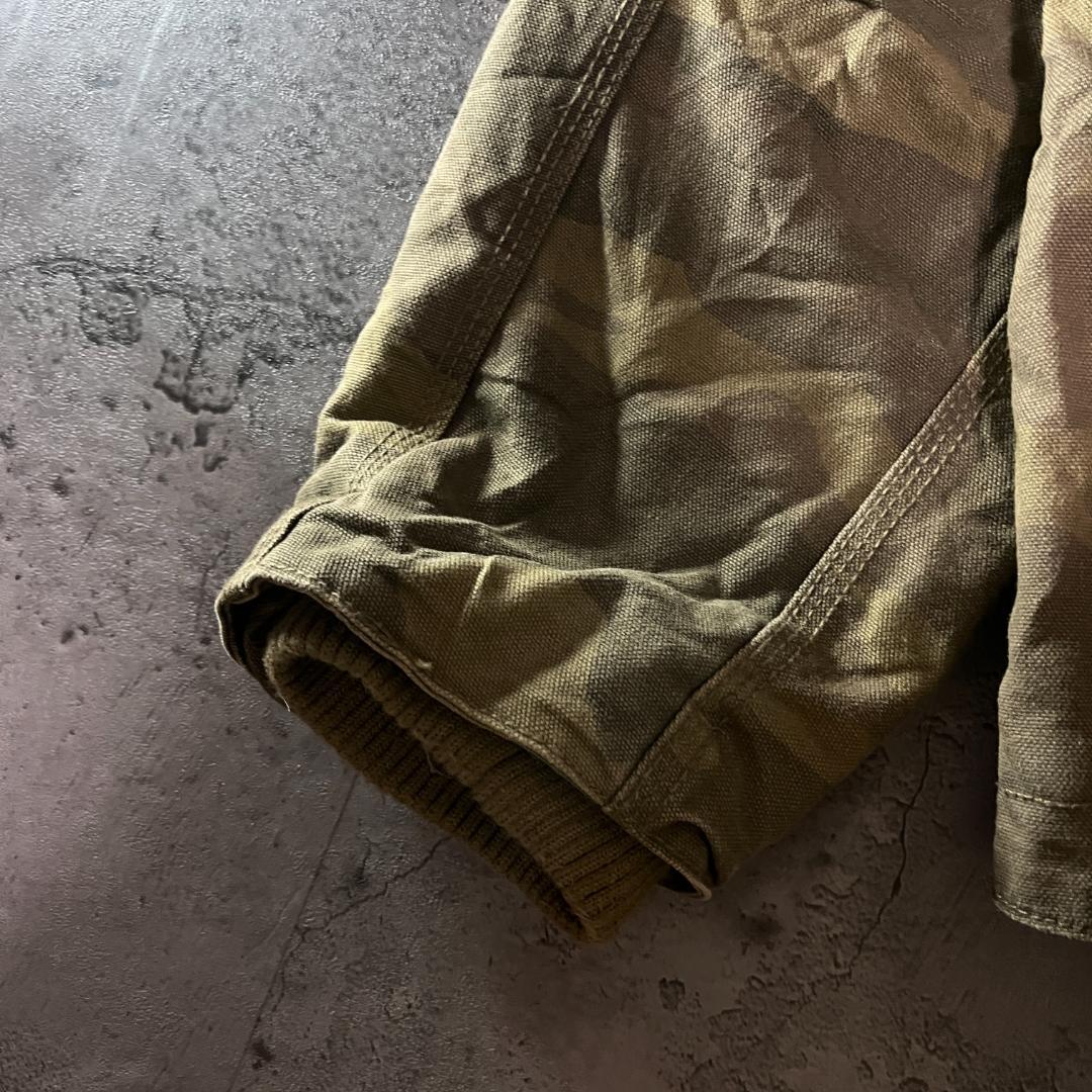 雰囲気系 ヴィンテージ SURPLUS ダックジャケット カモ柄 裏ボア XL