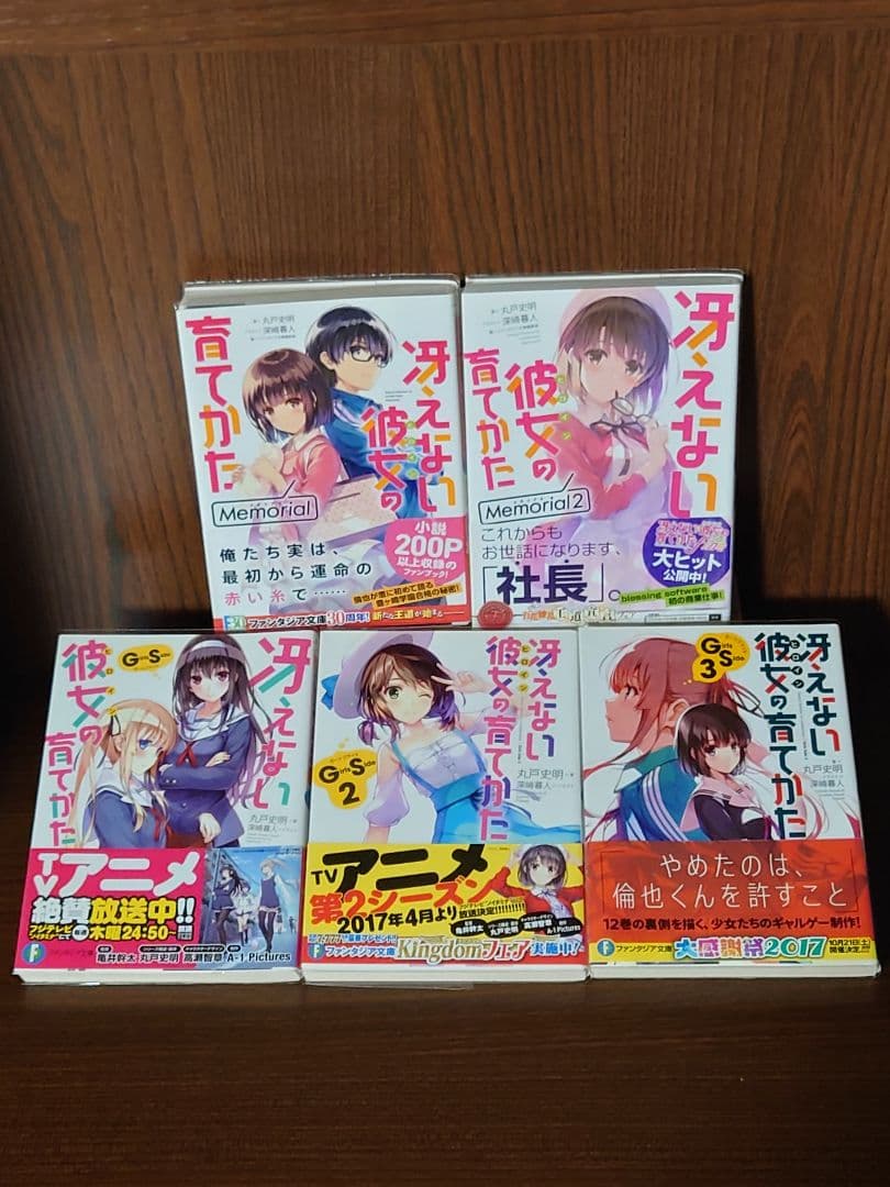 冴えない彼女の育てかた　全20巻初版セット