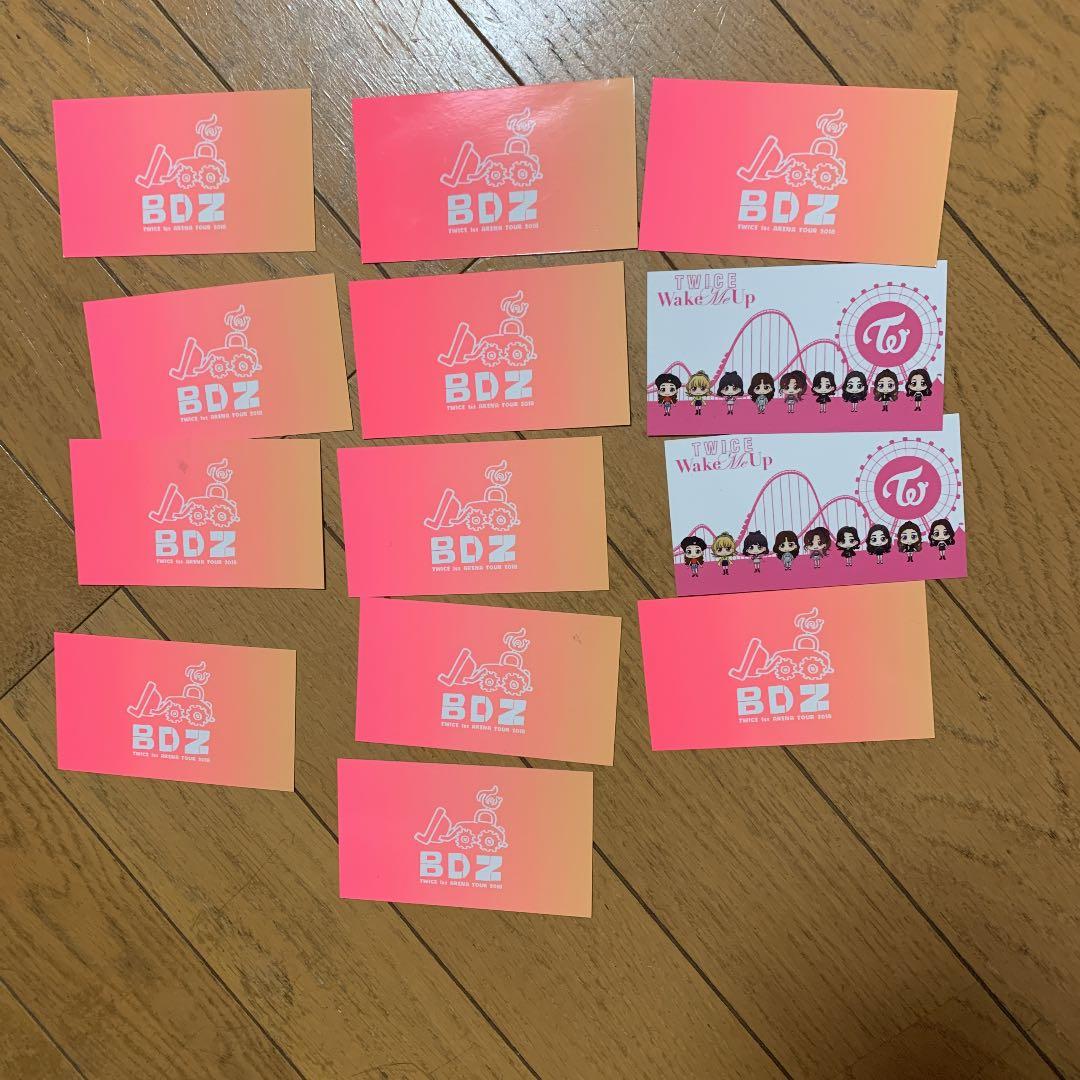 twice TWICE メッセージカード BDZ bdz