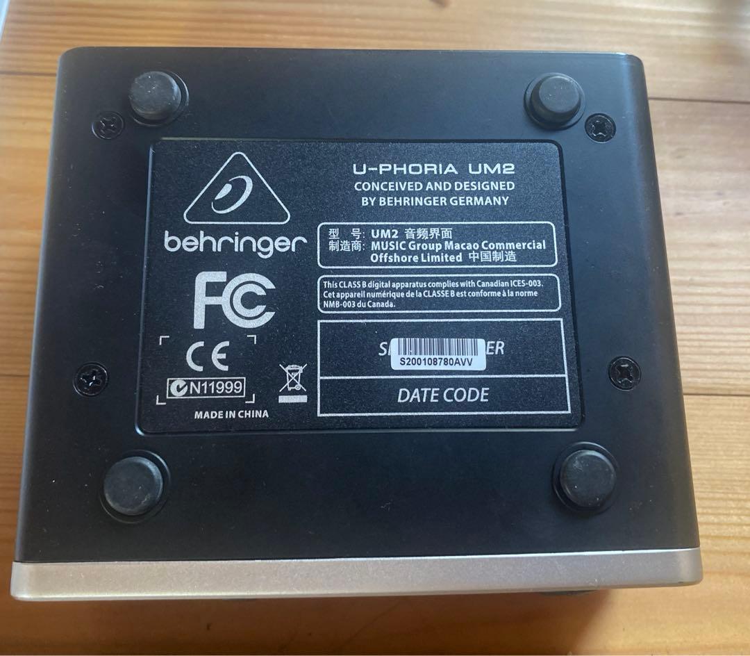 RØDE NT1-A コンデンサーマイク behringer UM2セット