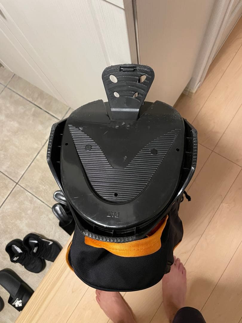 BRIEFING キャディバッグ ブラック/オレンジ