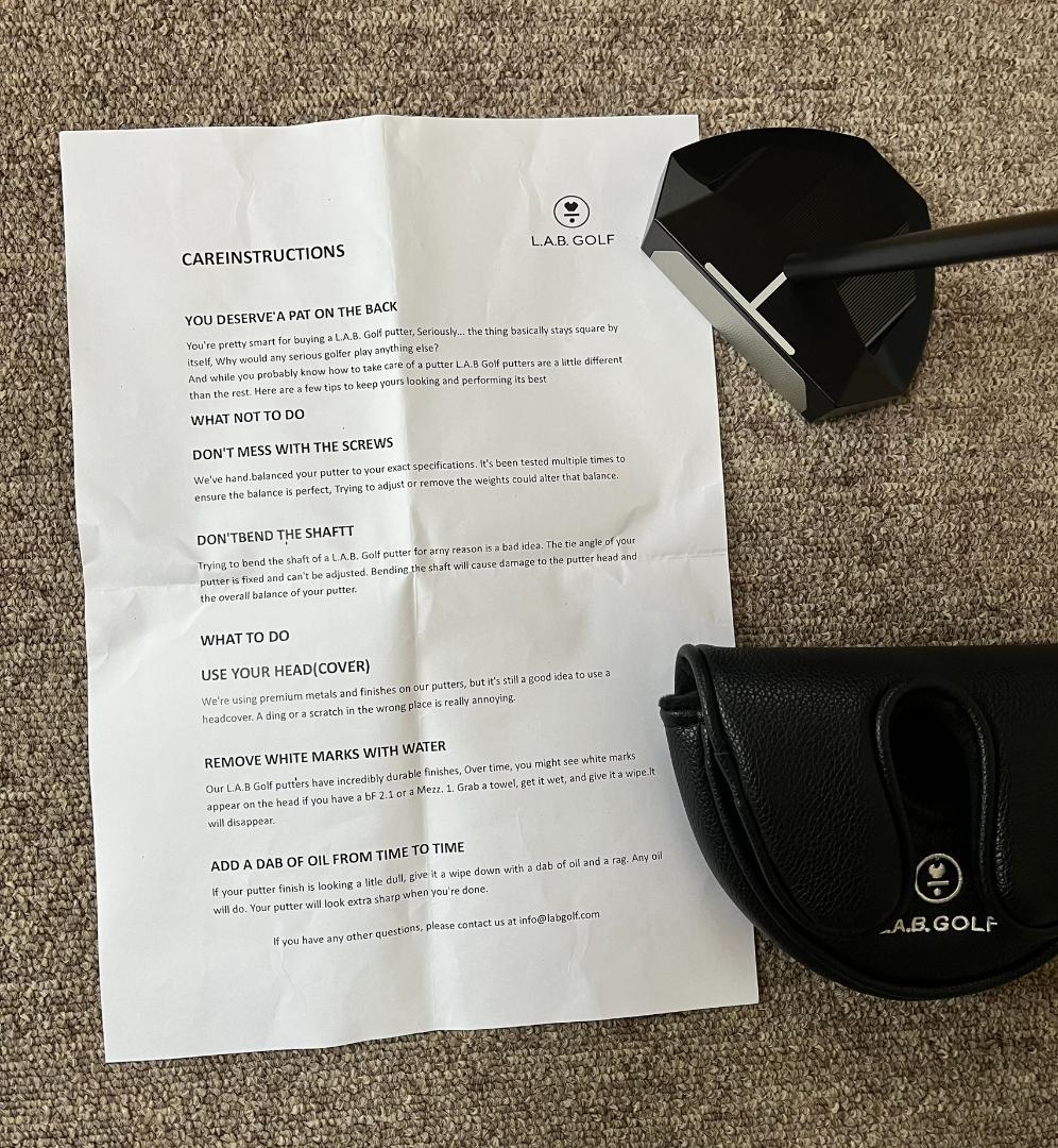 ＬAＢ ＧＯＬＦ ラブゴルフ OZ.1i パター US仕様