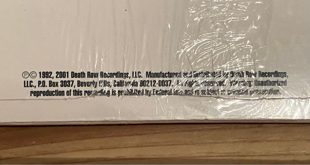 洋楽 Dr. Dre The Chronic LP