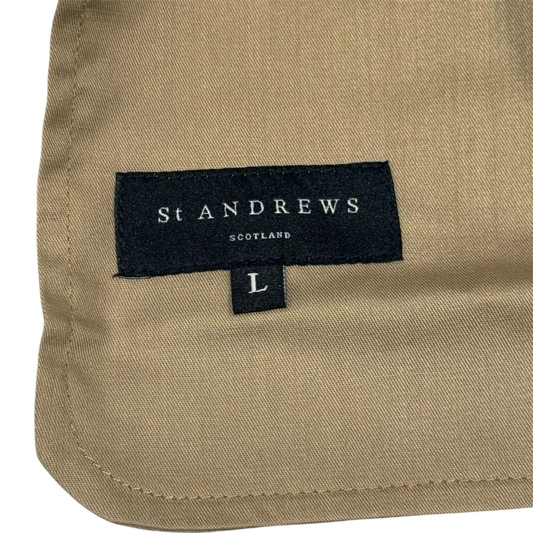 【未使用】定価2.1万円 St ANDREWS ゴルフパンツ 柄 メンズ