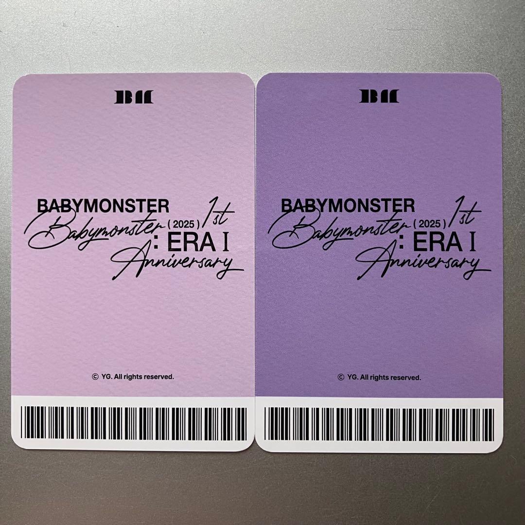 BABYMONSTER 1周年Photobook YG 特典 C/D　アヒョン