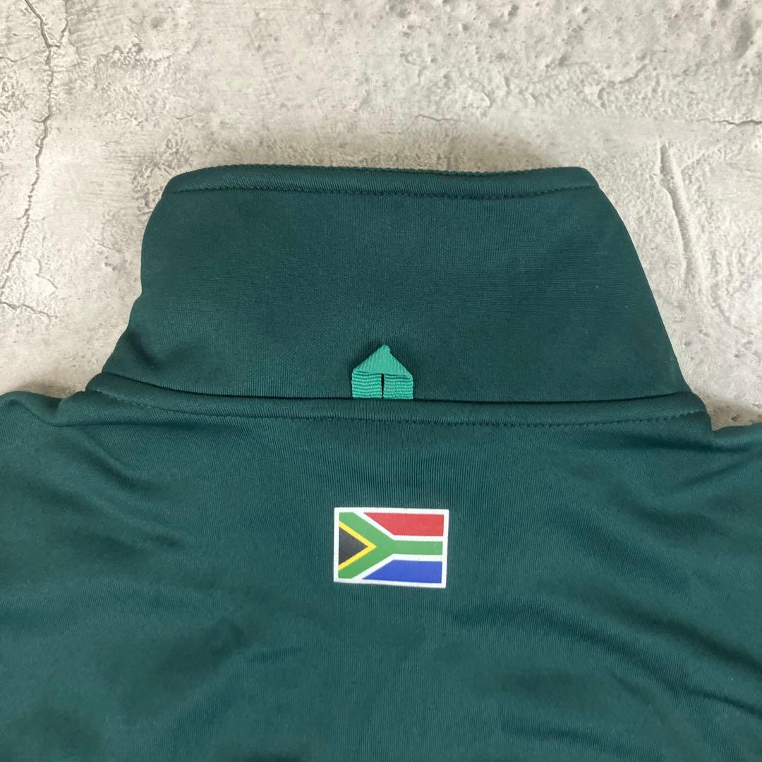 adidas サッカー南アフリカ代表 2010W杯 トラックジャケット 古着 緑