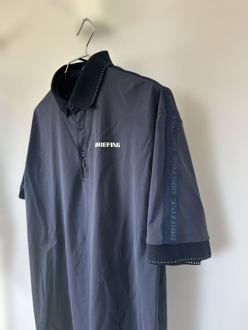 BRIEFING ネイビー ポロシャツ