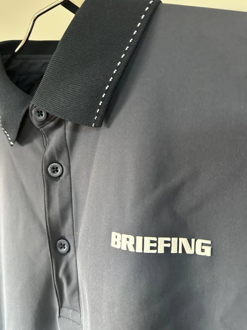 BRIEFING ネイビー ポロシャツ