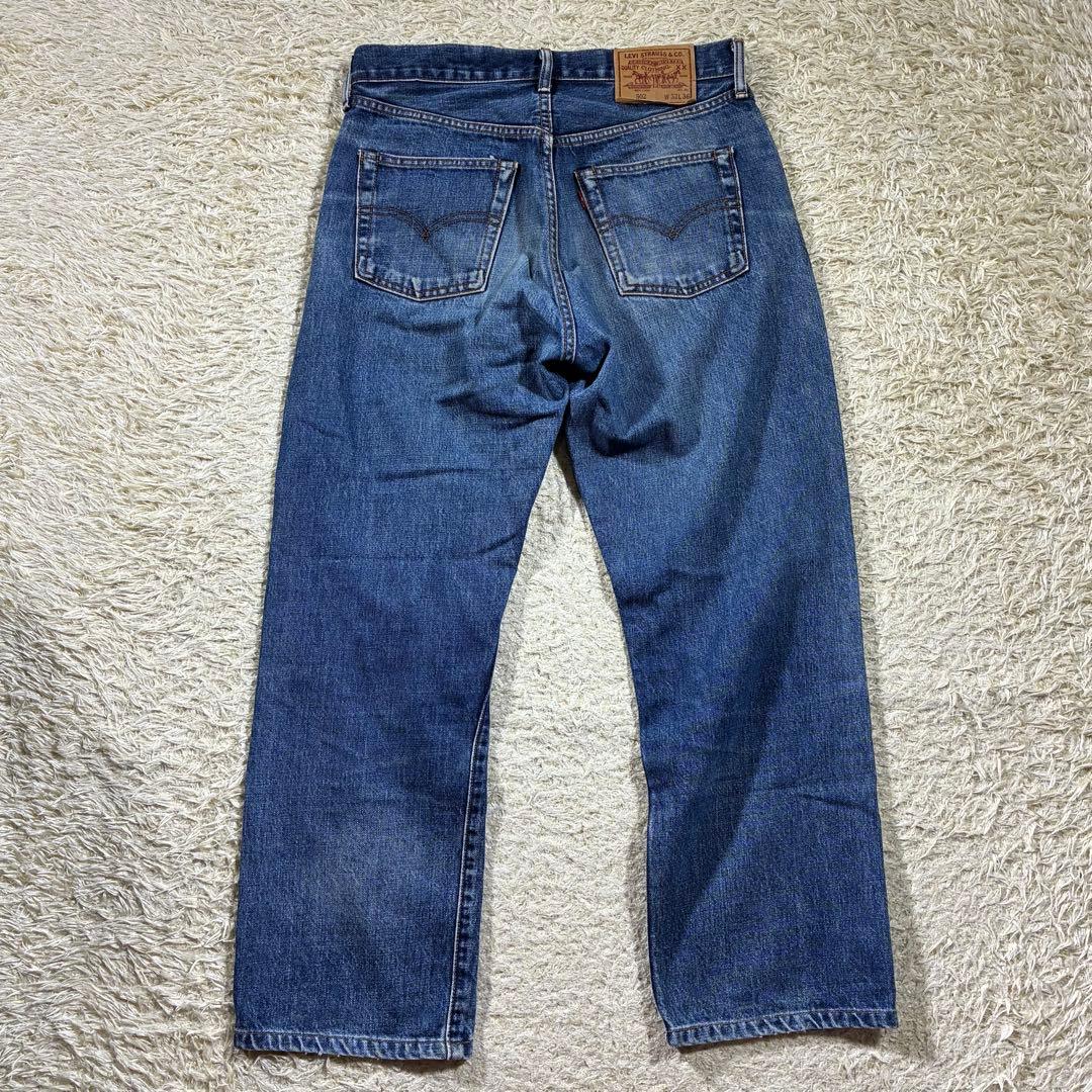 リーバイス502XX 日本製 W32 BIGE 赤耳　セルビッジデニム　ジーンズ