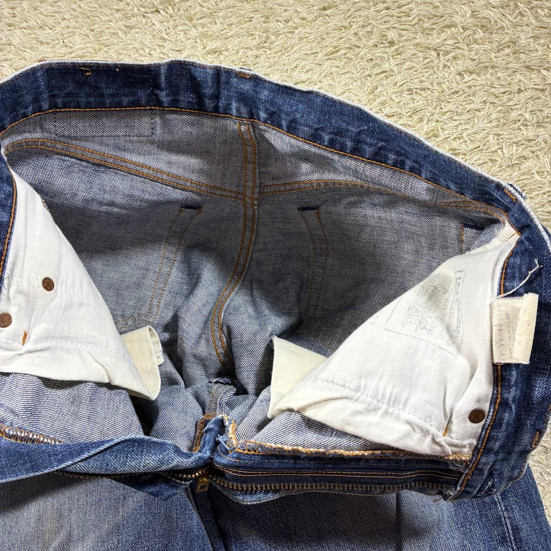 リーバイス502XX 日本製 W32 BIGE 赤耳　セルビッジデニム　ジーンズ