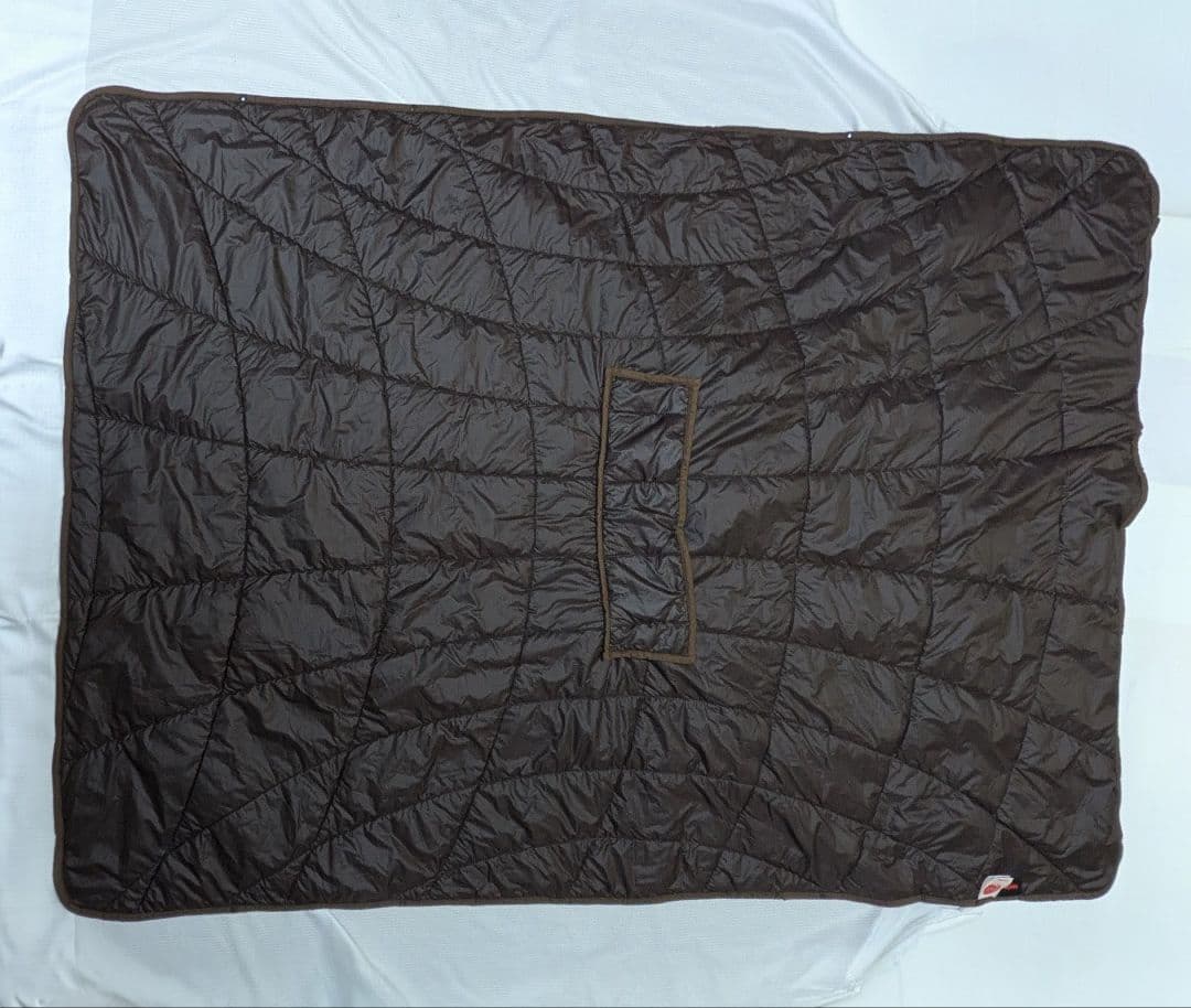 テイジンあったかすっぽりケット 2way毛布 キャンプ釣り保温 蓄熱 軽量 節電