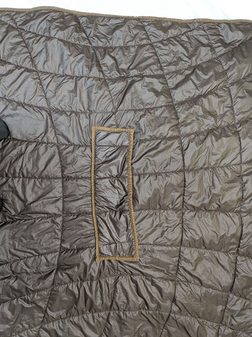 テイジンあったかすっぽりケット 2way毛布 キャンプ釣り保温 蓄熱 軽量 節電